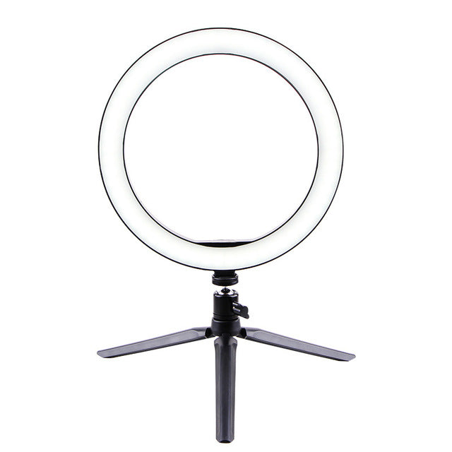 Frochy Mini Ring Light-Clip-On LED Light for Content Creation &Videos Calls