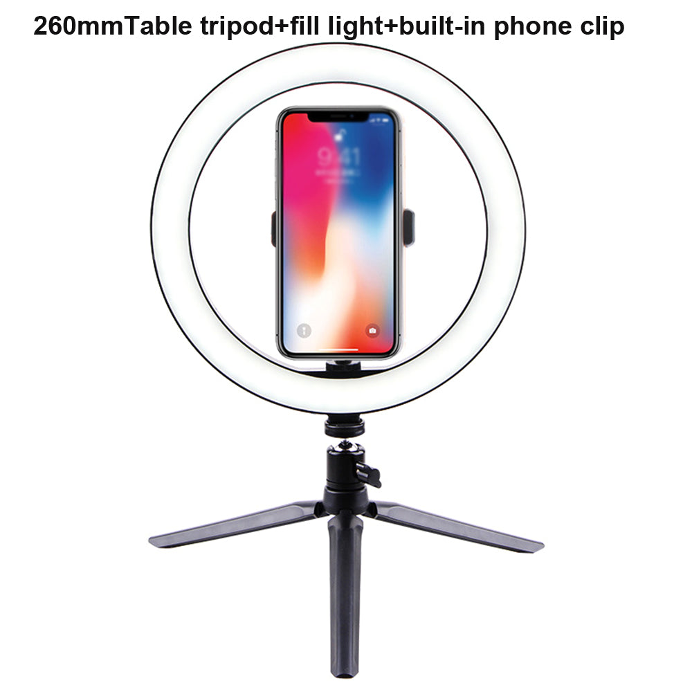 Frochy Mini Ring Light-Clip-On LED Light for Content Creation &Videos Calls