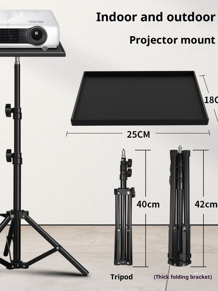 T01 Projector Stand Floor Tripod Tray Bracket Lift Telescopic